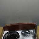 60 Inch Farmhouse Ceiling Fan with Light and Remote, Black Industrial Caged Flush Mount Ceiling Fans with 6 Speed Reversible Motor and Dual Finish 5 Blades, Rustic Ceiling Fan for Living room, Bedroom