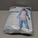 Spooktacular Creations Halloween Dalmatian Dragon Triceratop Unisex Costume, Adult Animal Costume Halloween Costume Party (L)