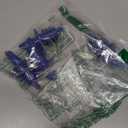 4 Pack Plastic Liquor Free Flow Pourers, Liquor Bottle Pourers for Alcohol, Syrup, Olive Oil, Mixed Drinks, Vinegar (Blue-4 Pack)