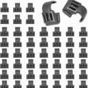 86 Degree Angle Restrictor Restriction Clips (50Pack), Hinge Restrictors for Cabinet Doors, Fit for Face Frame Hinges Kitchen Cabinet Door Restraints EH89