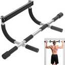 Pull Up Bar for Doorway, Portable Pull-up Bar for Strength Training, Body Fitness Workout Bar With Thickened Steel, Indoor Chin-Up Bar&Upper Body Workout Bar Fitness Trainer for Home and Gym