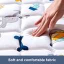 Premium Foam Baby Play Mat 47" X 47", Thicken One-Piece Crawling Mat, Non-Slip Cushioned Baby Playmats for Infants, Babies, Toddlers - Machine Washable for Easy Care