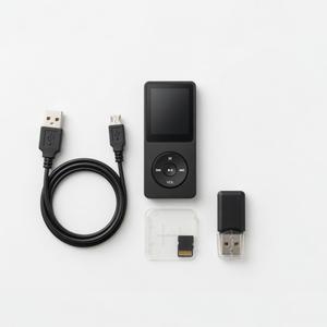 128GB MP3 Player,with Bluetooth 5.2, Music Player with Builtin HD Speaker, Voice Recorder, HiFi Sound, EBook, Earphones Included