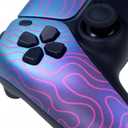 Housing Shell DIY Replacement Shell Custom Faceplate for PS5 Controller with Screws Tools (Controller Shell)