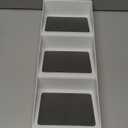 1 PCS Spice Drawer Organizer 3 Tier Non-Slip Silicone Seasoning Jars Drawer Insert, Seasoning Organizer Rack, 3 Section Plastic Spice Rack Drawer, Kitchen Spice Rack Tray for Cabinet