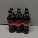 Coca-Cola Zero Sugar Cherry Diet Soda Soft Drink, 16.9 fl oz, 6 Pack