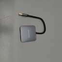 vilcome USB to HDMI Adapter, USB 3.0 to Dual HDMI Adapter with USB 3.0 Port, Audio Video Graphics Converter Cable for Laptop Monitor Desktop TV, Compatible with Mac OS, Windows