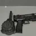 Electric Water Guns for Kids, Long Range Powerful Water Squirt Gun, Strongest Full Automatic Water Pistol, High Powered Capacity 400+ Water Blaster, Summer Outdoor Swimming Pool Water Toy (+Black)