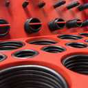 KEZE 826 Pcs Universal SAE and Metric O-Rings Kit,Standard 32 Metric & Inch Sizes O ring Assortment in 2 Box with 4 Piece Pick and Hook for Automotive Faucet Hydraulics Hose Air and Gas Sealing Repair