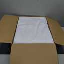 Fitable 6 Pack White Round Tablecloths - 120 Inches in Diameter - Stain Resistant and Washable Table Clothes, Polyester Fabric Table Covers for Wedding, Party, Banquet, Formal Events