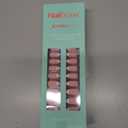 3 x modelones French Tip Press on Nails, 150Pcs M-Almond Fake Nails with Nail Box, Pink & White Gel Nail Tips for Women, Soft Glue-On Nails for Natural Salon Look, DIY Nail Art Kit (15 Sizes)