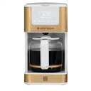 Timeless 12-Cup Programmable Coffee Maker with Brew Strength Selector for Hot and Iced Coffee, Includes 1-4 Cup Brew Option and Permanent Filter