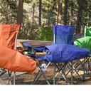 Anytime Chair for Camping, Sports, and The Outdoors w/Carry Bag, Camping Chairs for Adults, Folding Chair for Outside, (by Caddis Sports) pair