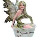 Pacific Giftware Green Tea Faery- Tea Cup Faery Collection by Amy Brown Fantasy Art