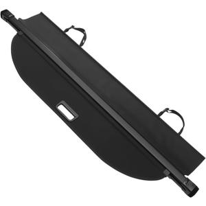 Motoforti Car Trunk Retractable Cargo Cover for Subaru Outback 5 Seat 16-19 Rear Trunk Parcel Shelf Luggage Security Shield Shade Cover with Extra Canvas Cover (Black)