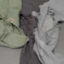 3-Pack Organic Swaddles for Newborns, Baby Sleep Sacks 0-3 Months - Baby Swaddle Wrap, Newborn Wearable Blanket, Infant Sleep Sack for Girls, Boys, Soft & Snug, Large Hook & Loop Closure (Ripple)