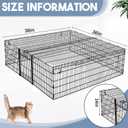 36 x 36 x 14 Inches Folding Live Humane Animal Trap, Easy, Safety