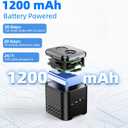 Upgraded Mini Camera 30-Day Battery Life, Wireless Hidden Camera 1080P HD with AI Motion Detection, Auto Night Vision, WiFi Pet, Baby Monitor, Nanny Cam for Home Office Security , Free cloud storage