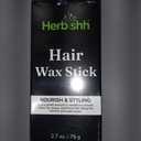 Herbishh Hair Wax Stick For Women & Men 2.7 OZ - Nourish & Styling Slick Wax Stick for Hair Smoothing, Flyaway, Controls Frizzy Hair, Perfect for Hairline and Nape Area, Wax Stick for Hair Fly Away