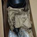 42" Outdoor Ceiling Fans with Lights and Remote Control, IP66 Wet Rated Waterproof Ceiling Fan with 6-Speed DC Motor, Farmhouse Gazebo Fan for Porch Patios Pavilion Black