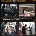 Gledewen Front Right Door Handle, Compatible with 2004-2014 Ford F-150 Lobo, 2006-2008 Lincoln Mark LT, Exterior Front Passenger with Key Hole, Replace# FO1311131, 5L3Z1522404BAA, Outside Door Handle