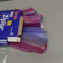 Ziploc Quart Food Storage Bags, Stand-Up Bottom, Easy to Fill, 80 Count