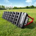 Soccer Rebounder Board, Kickback Wall, Soccer Training Equipment | Professional passing wall for solo training, reaction & volley drills, Heavy-duty, all-terrain stable construction