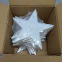 6 Pcs LED Stars Night Light Can Be Hung On The Wall Kids Room Room Light, Suitable for Birthday Party Holiday Decoration Baby Room Nursery Decoration (White Star-6pcs)