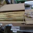 Backyard X-Scapes Natural Bamboo Fencing Decorative Rolled Fence Panel 1 in D x 6 ft H x 8 ft L