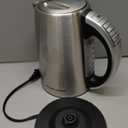 Hamilton Beach 1.7 Liter Temperature Control Electric Kettle, Water Boiler & Heater, Fast Boiling 1500 Watts, BPA Free, Cordless, Auto-Shutoff and Boil-Dry Protection, Stainless Steel (41020R) (1.8 Quarts)