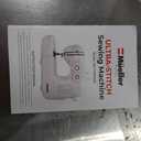 Mueller Machine For Sewing,110 Stitch Applications, Foot Pedal, LED Light, Buttonhole, Button & Zipper Sewing, User friendly, Thread Cutter and Removable Accessories Storage, White