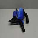 SEAAES 44 Inch Ice Scraper and Snow Brush for Car Windshield, Extendable Snow Removal Brush with Foam Grip for Truck SUV Vehicle Window - Blue