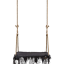 Spirit Halloween 5 Ft Ghost Swing Animatronic | Decorations | Animated | Haunted House Décor