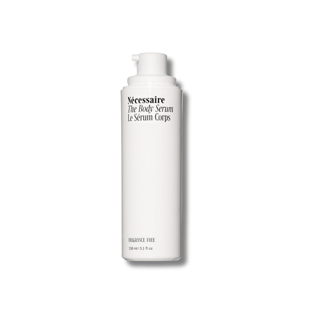 Ncessaire The Body Serum - Hydrating Serum With Hyaluronic Acid, Niacinamide + Ceramides. Dermatologist-Tested. Hypoallergenic. Approved By The National Eczema Association. 150 ml / 5.1 fl oz.
