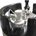 1 Pairs Ball Lock Keg Quick Disconnect Set With 2PCS 7/16-20UNF thread to 3/8" OD Beer Line Tube Quick Connector, Ball Lock Quick Disconnect 3/8