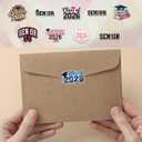 10Pcs-3in Senior 2026 Stickers Pack, Class of 2026 High School Graduation2026 Stickers, 2026Senior Sticker Waterproof Vinyl for Laptop Water Bottle Gifts for Teens Girls