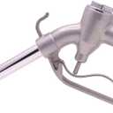 1" NPT Manual Fuel Nozzle with Hook, Max Flow Rate 32 GPM,50 PSI for Manual & Electric Fuel Pumps 1" Inches(OD=25mm) Straight Spout Used For Gravity Tank Diesel Gasoline Oil Biodiesel