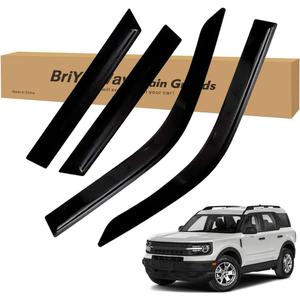Vent Shades Rain Guards for Ford Bronco Sport 2021 2022 2023 2024 Accessories, for Ford Bronco Sport Window Deflectors Window Visors