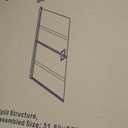 31.5"X55" Bathtub Glass Shower Door Panel Frameless Black