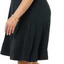 Amazon Essentials Women's Gathered Short Sleeve Crew Neck A-line Dress (Available in Plus Size)