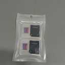 2 Pack 128GB Memory Card Class 10 Flash Card Fast Speed TF Card with Adapter for Tablet/Mobile Phone/Camera/Car Audio/Game Console(2 Pcs 128GB)