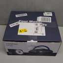 LONPOO Stereo CD Boombox Portable Bluetooth Digital Tuner FM Radio CD Player with USB Playback,Bluetooth-in,AUX Input and 3.5mm Earphone Output & Music Sound System