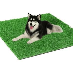 Artificial Grass for Dogs Pee Tray Fake Grass Mat for Professional Puppy Potty Trainer Replacement Dog Grass Pad for Indoor and Outdoor (51.3x32 Inch (Pack of 1)