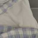 HonestBaby 3-Piece Organic Cotton Hooded Towel & Washcloth Set, Blue Painted Buffalo Check, One Size (Love Dot (Set of 4))