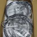 LMQNINE Modern Black Pendant Light Fixtures for Kitchen Island, Crystal Chandelier Lights Fixture, Adjustable Farmhouse Pendant Lighting for Dining Room Bedroom (Round 1-Light) (Round-6.29in)