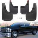 KEWISAUTO Heavy Duty Mud Flaps for 2014-2019 Chevy Silverado, Premium Front Rear Mud Splash Guards Kit for Chevrolet Silverado 1500 1500LD 2500 3500 2014-2019(4PCS, Without Fender Flares)