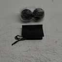 5BILLION Peanut Massage Ball - Double Lacrosse Massage Ball & Mobility Ball for Physical Therapy - Deep Tissue Massage Tool for Myofascial Release, Muscle Relaxer, Acupoint Massage (Black)