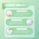 100 Count Bulk Packaged Disposable Pillow Covers, Eco-Friendly Waterproof Non-Woven, White 21" x 30", for Hospital, Spa, Guest Room, Travel
