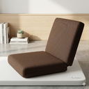 Foldable Seat Cushion Brown 40x21 inches