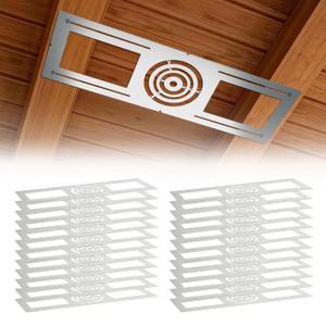 24 Pack New Construction Mounting Plate for 3/4/6" LED Light